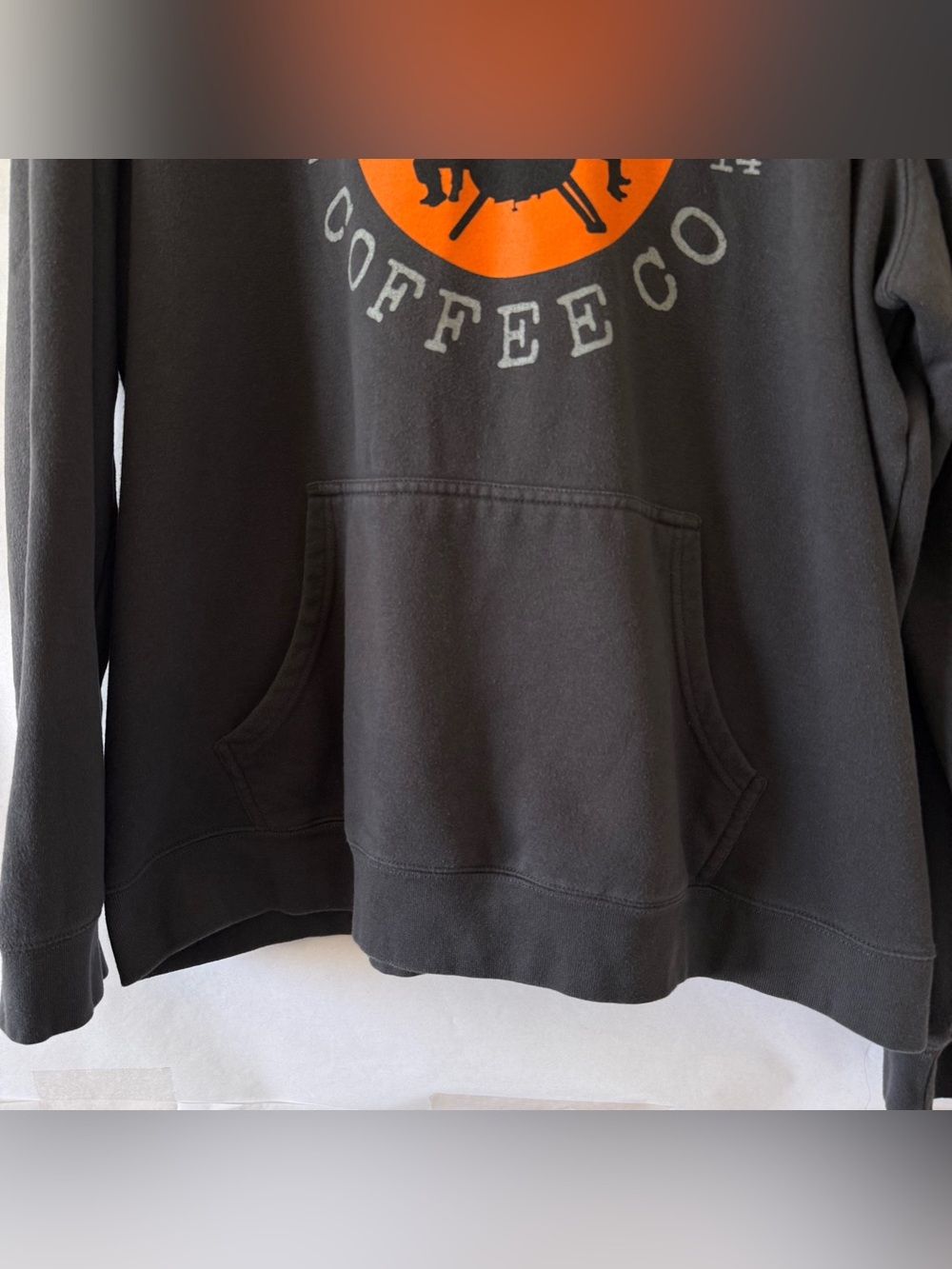 Black Rifle Coffee Gunship Pullover Hoodie Size XXL Charcoal Gray Midweight - Picture 4 of 12